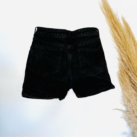 MENS ASOS DESIGN Black Denim Jean Mini 4" Inseam Casual Short Shorts Jeans 32 - Picture 6 of 13